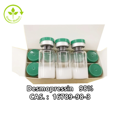 कैस 16789-98-3 98% डेस्मोप्रेसिन पाउडर 10mg/बोतल 1g/बोतल 10 बोतलें/बॉक्स