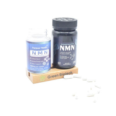 कम थोक मूल्य 99% एनएमएन शुद्ध पाउडर के लिए रेस्वेराट्रोल उच्च शुद्धता के साथ एनएमएन कैप्सूल