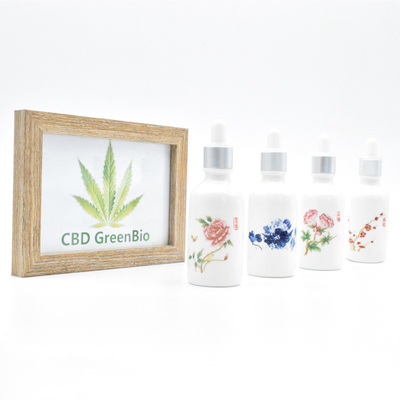 लैब टेस्ट 500mg 3000mg CBD टिंचर ऑयल 5% 10% 20% 30% क्रॉनिक पेन CBD ऑयल