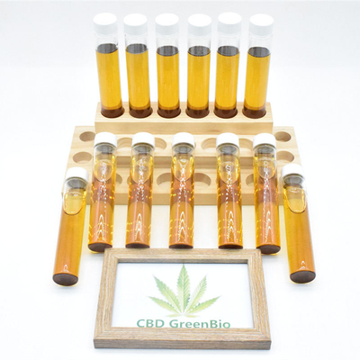 GreenBio 800mg-900mg CBD Oil 80% खाद्य अनुपूरक HPLC CBD टिंचर ऑयल