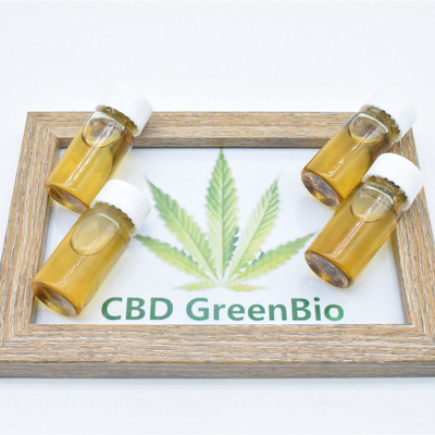 शुद्ध ऑर्गेनिक सीबीडी डिस्टिलेट ऑयल THC फ्री 80% स्लीपिंग हेल्प के लिए