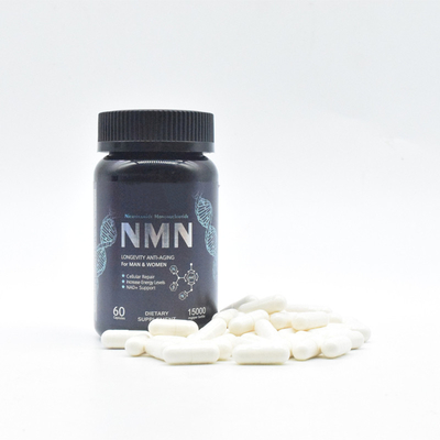1000mg 1500mg कैप्सूल NMN अनुपूरक निजी लेबल कोषेर GMP