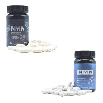 प्राकृतिक यौगिक NMN 500mg कैप्सूल अनुपूरक OEM ODM निजी लेबल