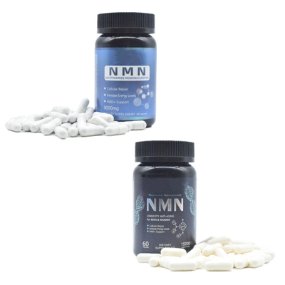 प्राकृतिक यौगिक NMN 500mg कैप्सूल अनुपूरक OEM ODM निजी लेबल