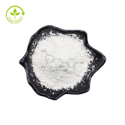 ट्रांस रेस्वेराट्रोल प्लांट एक्सट्रैक्ट पाउडर 50% 98% 99% CAS 501-36-0