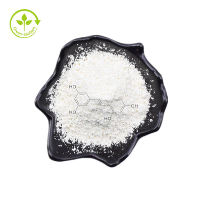 बल्क प्योर नेचुरल ट्रांस-रेस्वेराट्रोल पाउडर 50% 98% 99% CAS 501-36-0