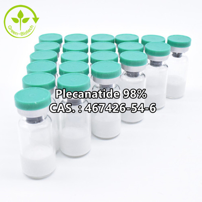 Plecanatide पाउडर CAS 467426-54-6 98% 1mg 5mg Uroguanylin का एक एनालॉग