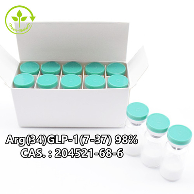 Arg(34)GLP-1(7-37) CAS 204521-68-6 98% Arg34-GLP-1(7-37) पाउडर