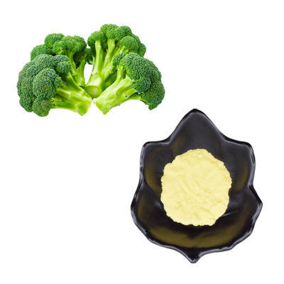 शुद्ध प्राकृतिक कच्चे ब्रोकोली निकालने पाउडर Sulforaphane Glucoraphanin 1% 13% 20% 28%