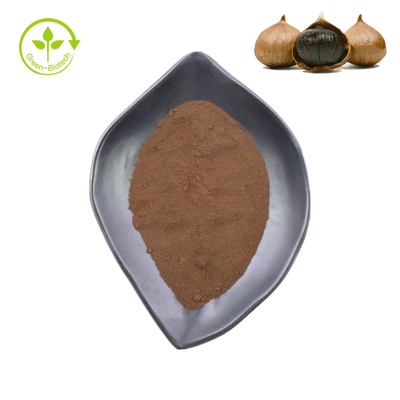 प्राकृतिक जल में घुलनशील 10:1 30:1 पॉलीफेनोल्स निकालें 3% काले लहसुन का अर्क पाउडर 0.1%~1%SAC