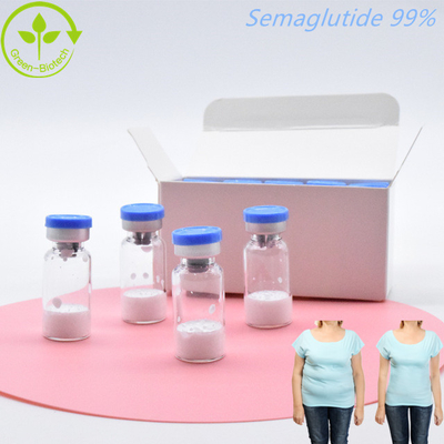 GLP-1 पेप्टाइड पाउडर  Semaglutide एसीटेट नमक पाउडर 98%