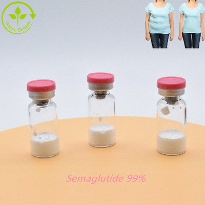 शीर्ष ग्रेड CAS 910463-68-2 शुद्धता 98% सफेद टिरज़ेपेटाइड सेमाग्लुटाइड