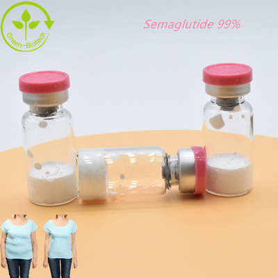 सबसे कम कीमत उच्च शुद्धता 98% सफेद टिरज़ेपेटाइड सेमाग्लुटाइड 5mg 10mg