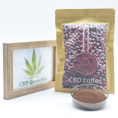 GreenBio 100g पूर्ण स्पेक्ट्रम सीबीडी कॉफी हर्बल निकालें दर्द रिलीज