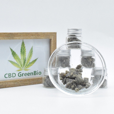 स्मोक डाब सीबीडी वैक्स क्रम्बल 10 ग्राम प्रति बोतल THC मुक्त उच्च जैव उपलब्धता