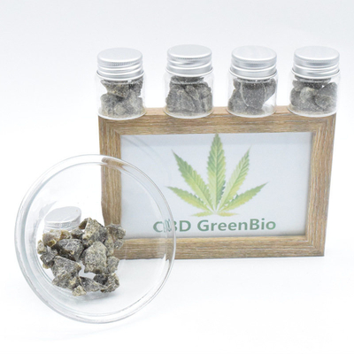 स्मोक डाब सीबीडी वैक्स क्रम्बल 10 ग्राम प्रति बोतल THC मुक्त उच्च जैव उपलब्धता