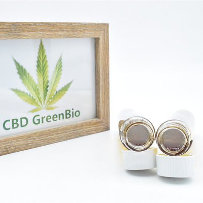 GreenBio 800mg-900mg CBD Oil 80% खाद्य अनुपूरक HPLC CBD टिंचर ऑयल