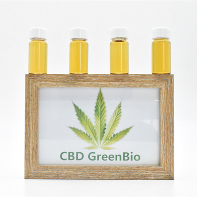 शुद्ध ऑर्गेनिक सीबीडी डिस्टिलेट ऑयल THC फ्री 80% स्लीपिंग हेल्प के लिए